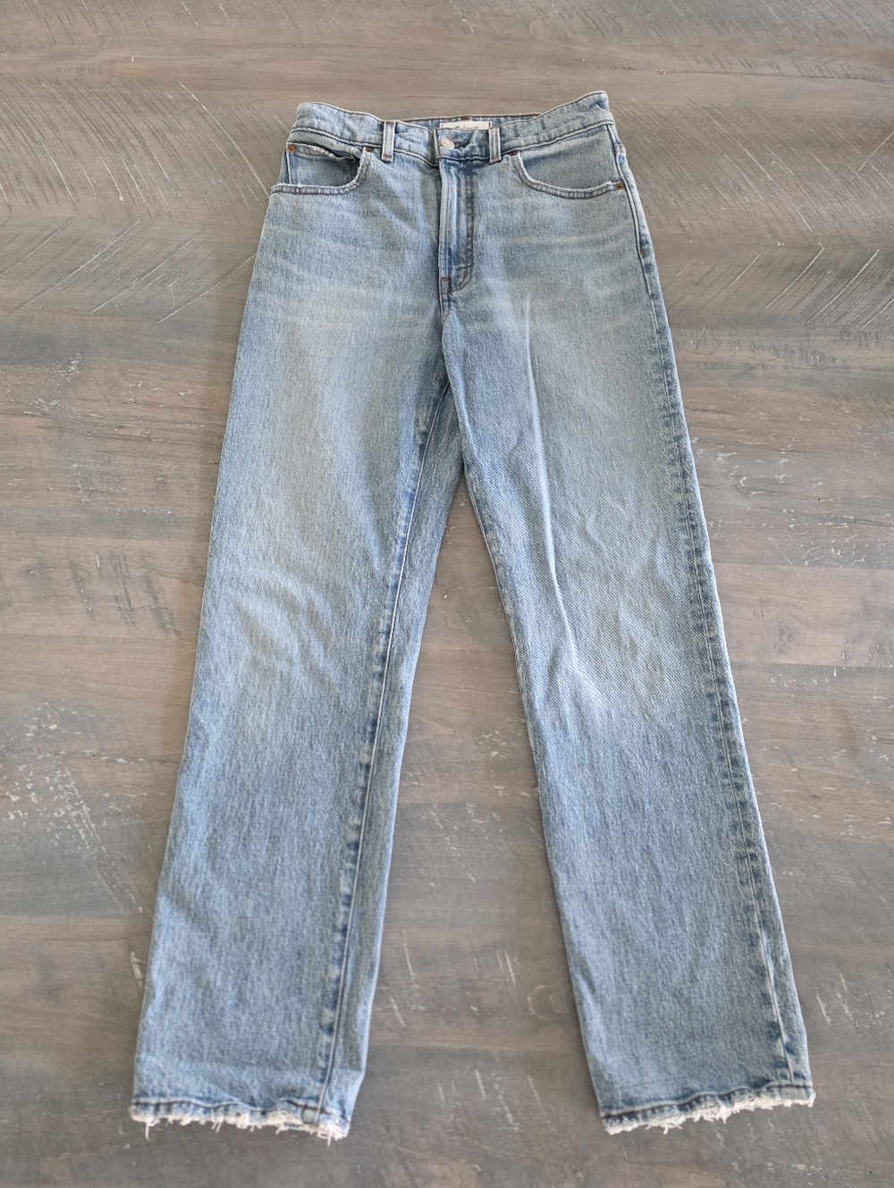 NEW wo/Tags Madewell Longmont Straight Jeans Size 27